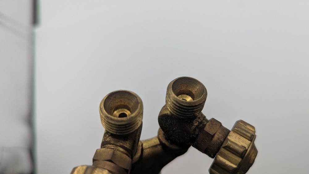 VINTAGE GENTEC Torch Handle 142T AND TIP - UNTESTED