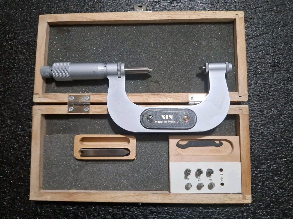 VIS 2-3" NO. 2-219-003 SCREW THREAD MICROMETER.