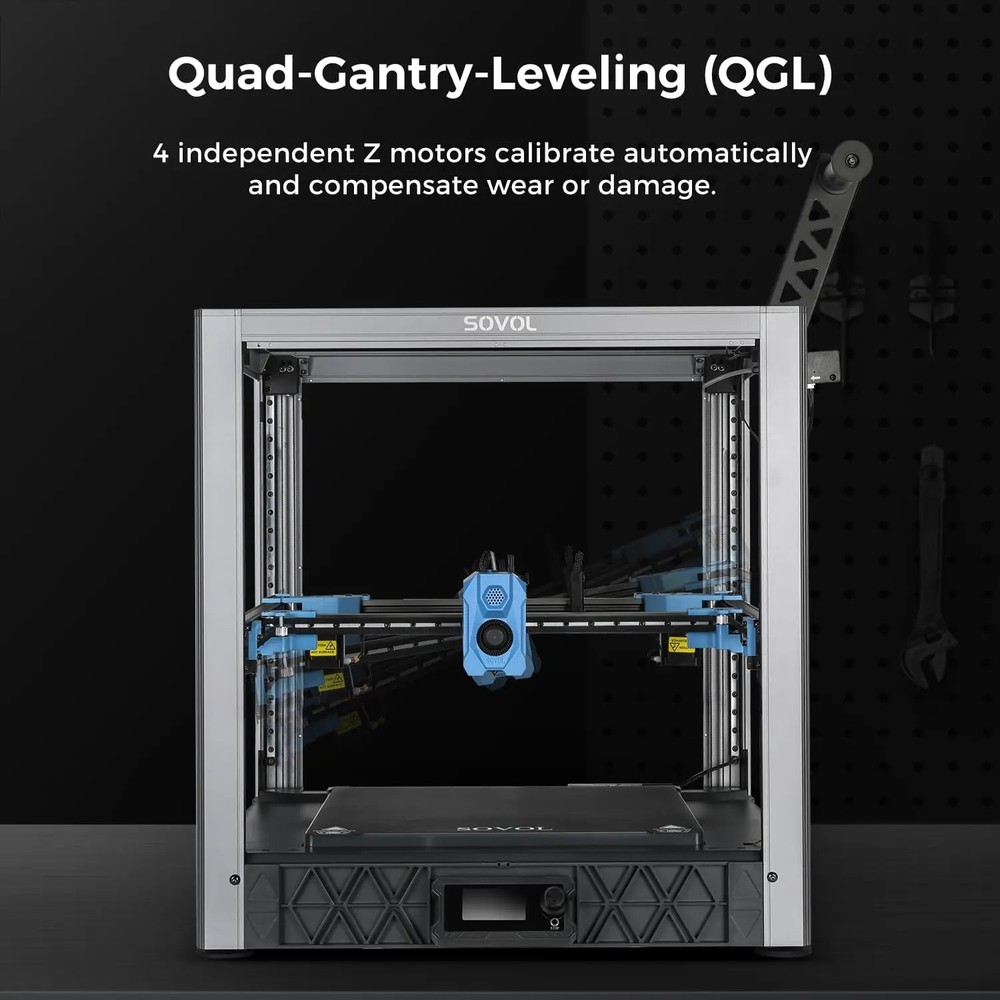 3D Printer Open Source Max 700mm/s HighSpeed 3D Printers w/300℃ Clog-free Hotend