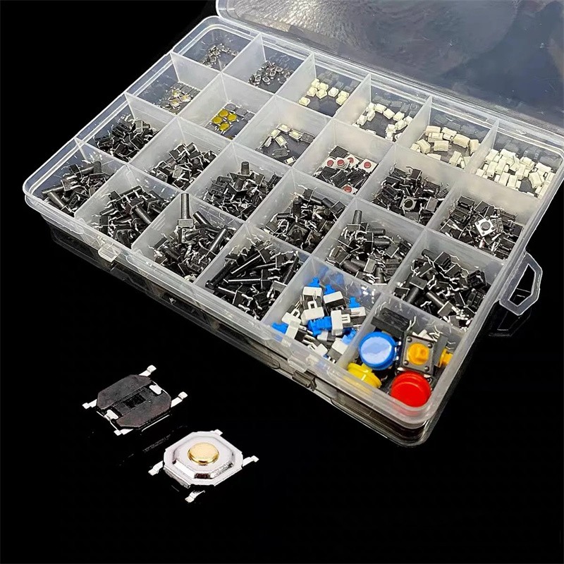 620Pcs/Box 32 Models Car Remote Control Key Touch Switches Push Button