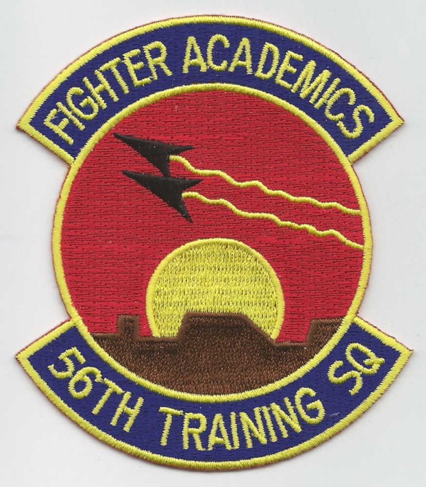 56th TRAINING SQUADRON "FIGHTER ACADEMICS" patch