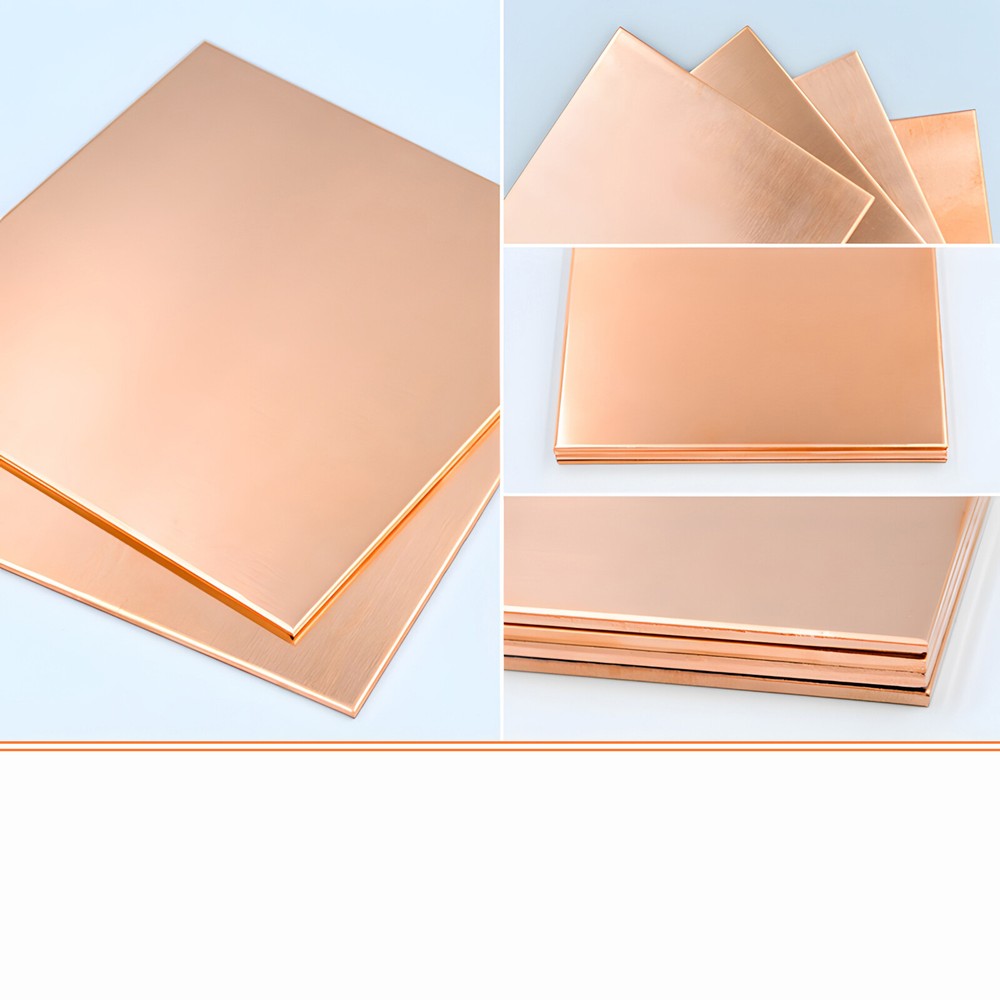 Copper Sheet, Various Sizes 0.3mm-1.5mm Thick, Copper Plate Thin Material Solid