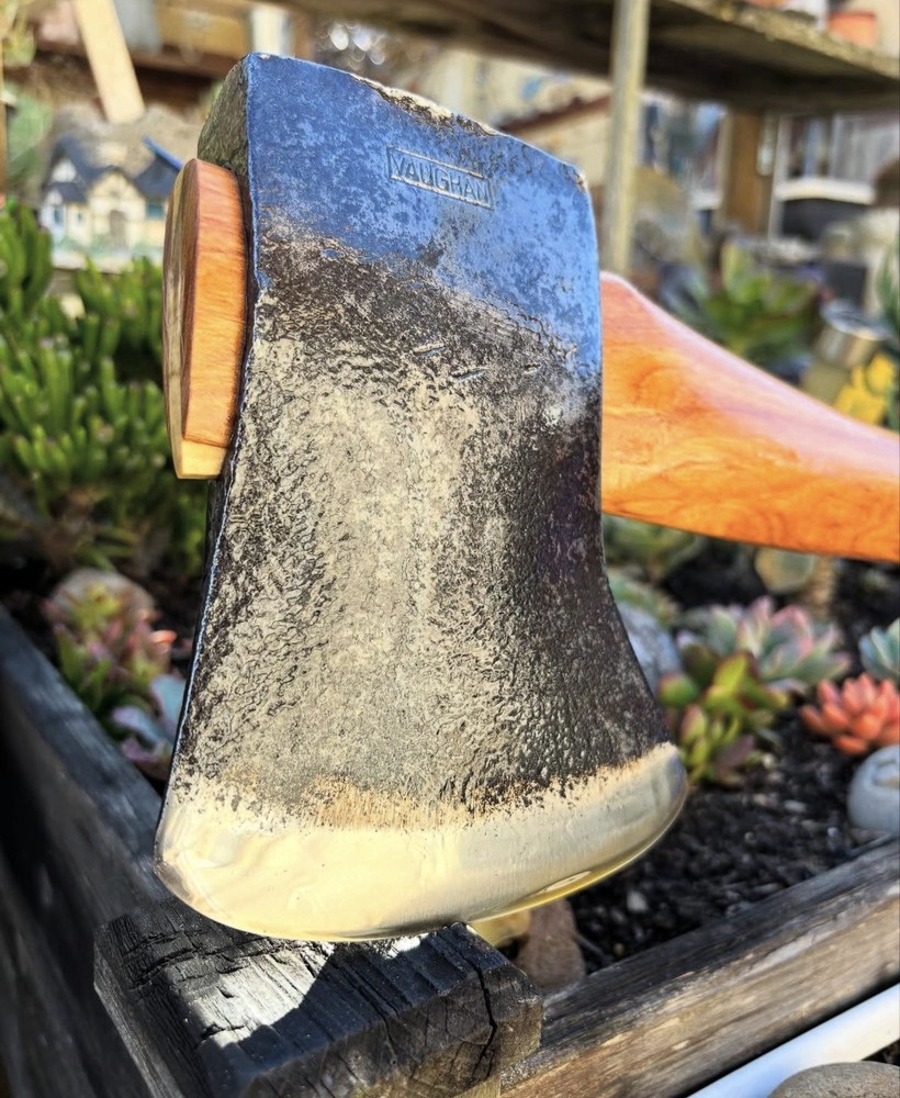 Vaughan Yankee Pattern Axe on Hickory