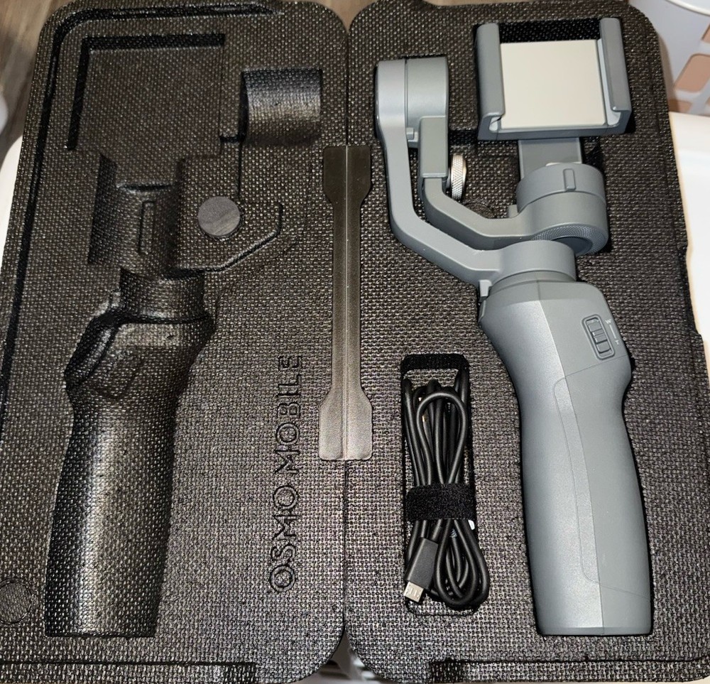 DJI Osmo Mobile 2 Handheld Smartphone Gimbal - Gray-Untested-Powers On