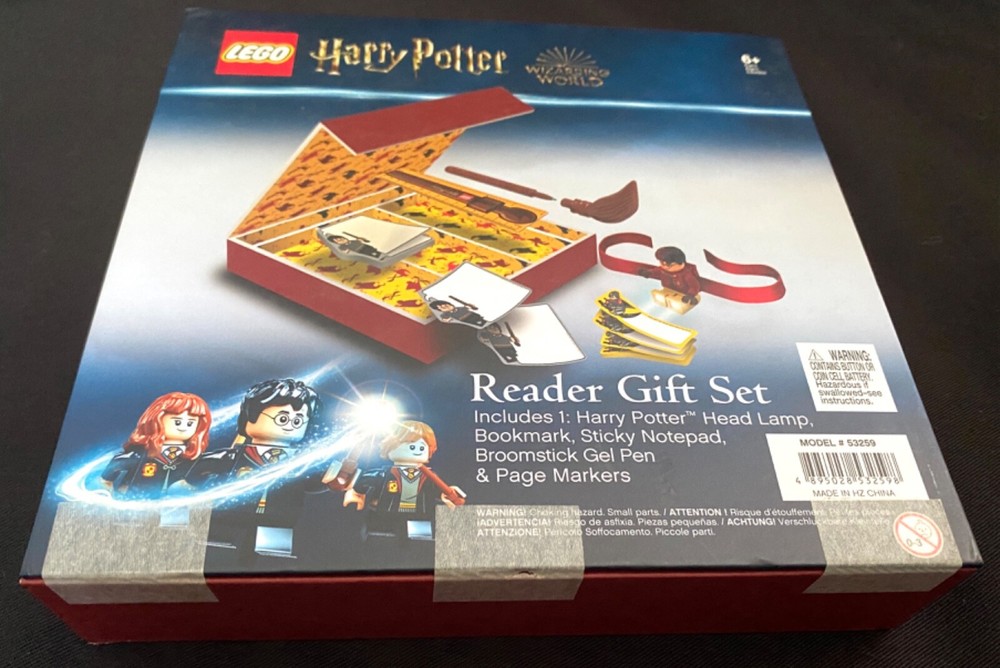 LEGO HARRY POTTER READER Gift Set FIREBOLT with HEADLAMP 53259