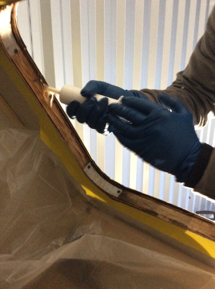 RV Camper Motorhome Wall Fiberglass Siding Delamination Repair Epoxy Kit