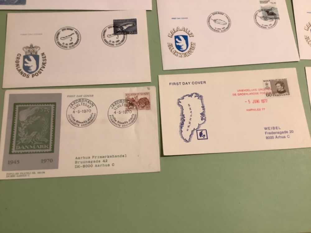 Greenland covers 9 items Ref A1939