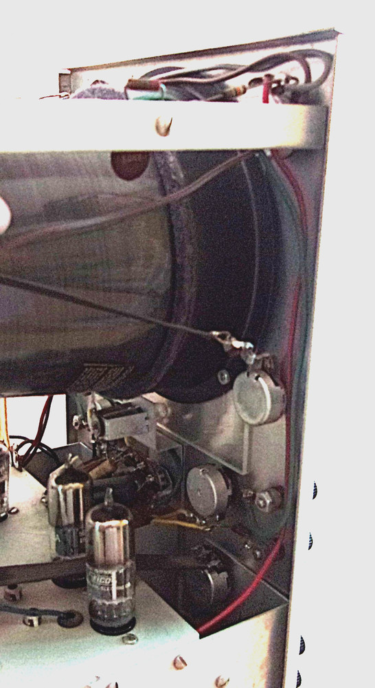 Vintage Eico 460 Oscilloscope Tested, Powers on, Needs V-Pos Control switch