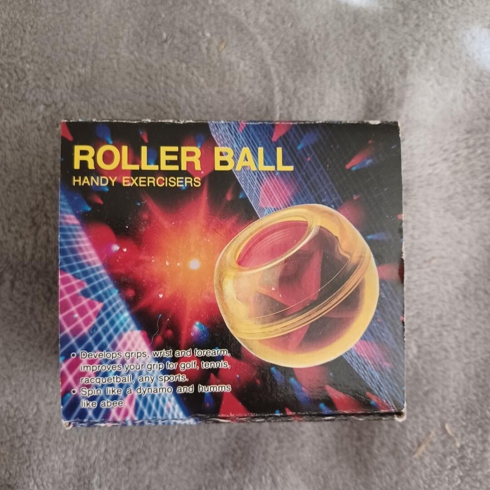 Roller Ball Develop Grip Wrist Forearm Strength Self Contained Hand Exerciser
