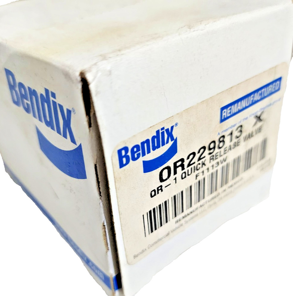 GENUINE Bendix 229813X Quick Coreless Valve Type QR-1