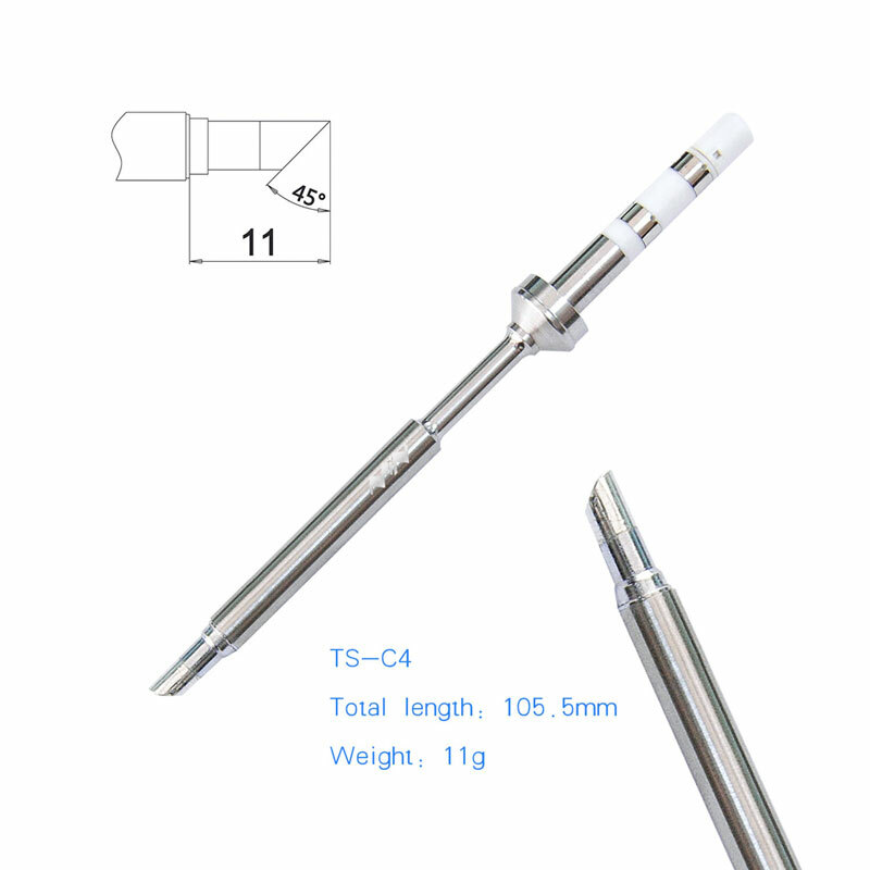 Miniware Specific Replacement C4 Tips For Digital TS100 Soldering Iron DIY Tool