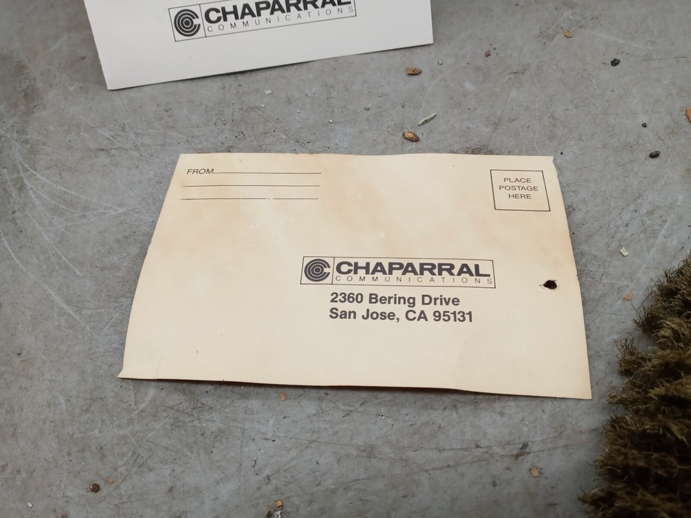 1 NEW CHAPARRAL COMMUNICATIONS POLARAMP