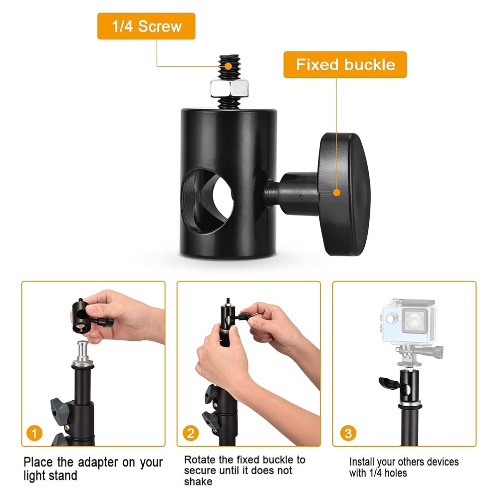 Effective Multi Functional Mount Bracket Adapter Photo Studio Photography Kits