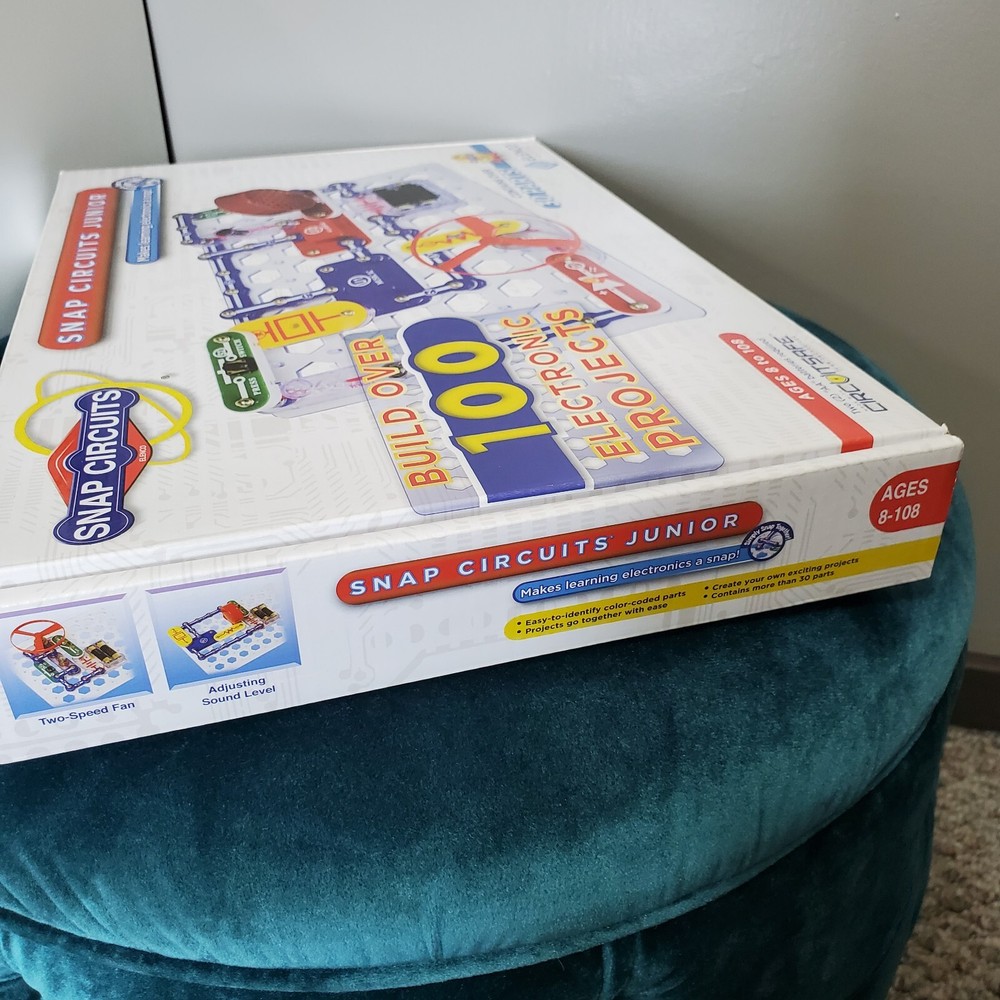 Snap Circuits Model SC-100 JR Kit Homeschool Electronics Educational Complete