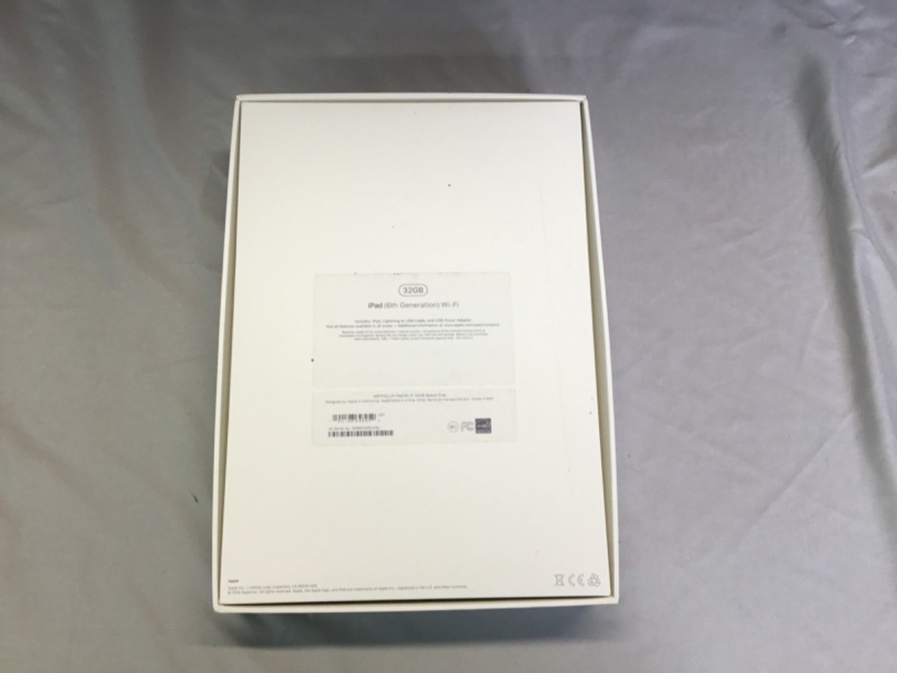Apple iPad 6Th Generation 32GB Empty Box Only