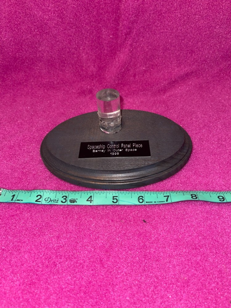 Barney in Outer Space (1998) Space Ship Control Panel Piece Prop