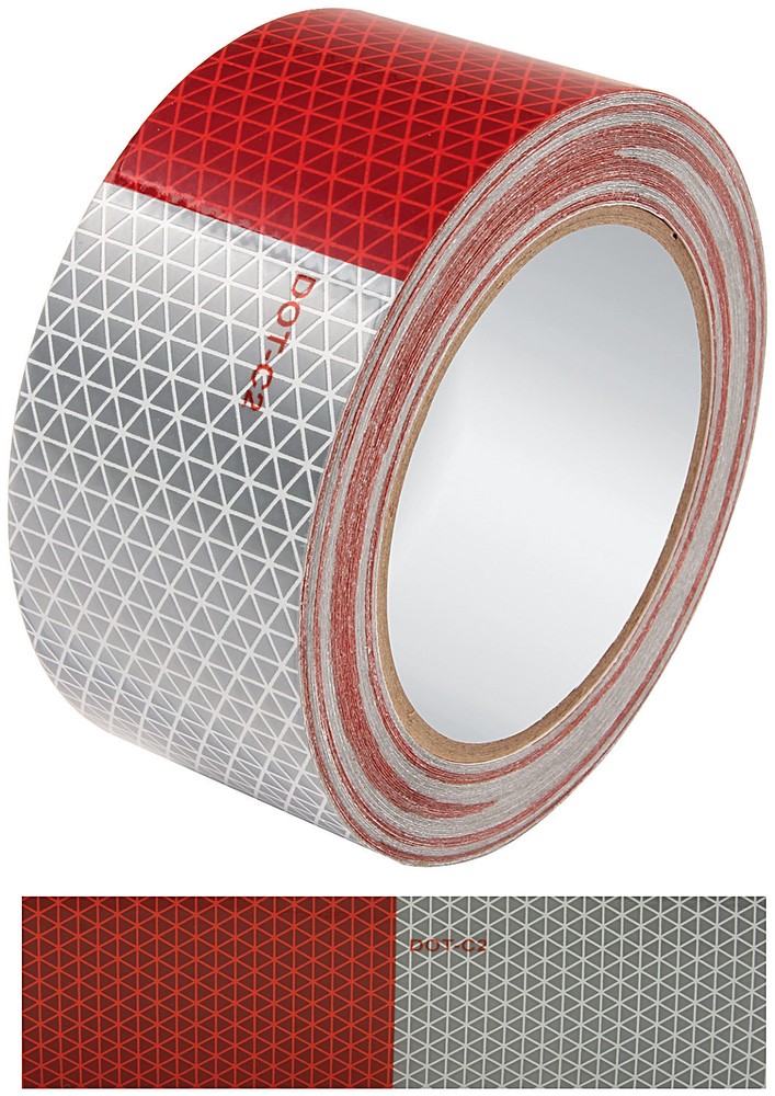 REFLECTIVE TAPE TRIANGLE PATTERN 2" X 50' ALLSTAR HOWE LONGACRE