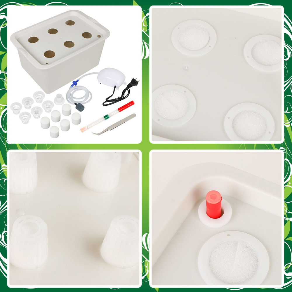 Hydroponics Grower Kit DIY Self Watering Indoor Hydroponics Tools Hydroponic Sys