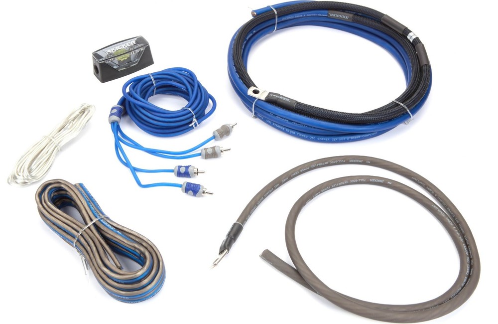 Kicker Complete 4-Gauge Amplifier Wiring Kit
