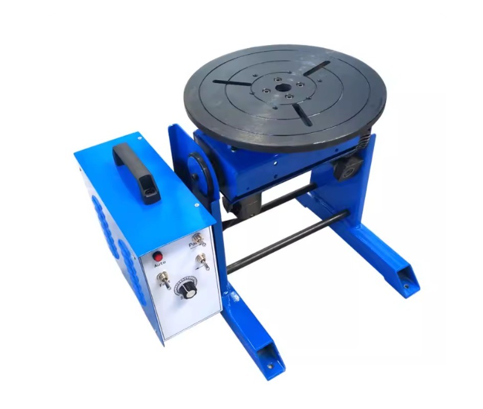 30kg Automatic Welding Positioner Flange Positioner Horizontal Rotating Table