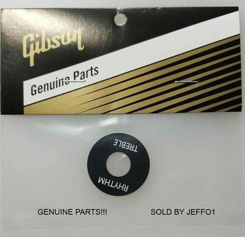 GIBSON® Toggle Switch Washer  -  Black/White Oem Genuine