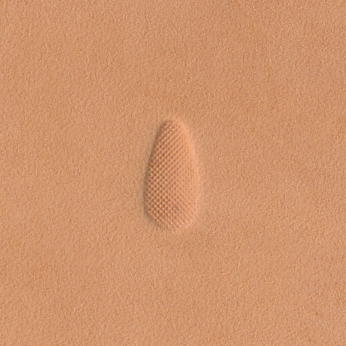 Pear Shader Checked P212 Leather Stamp