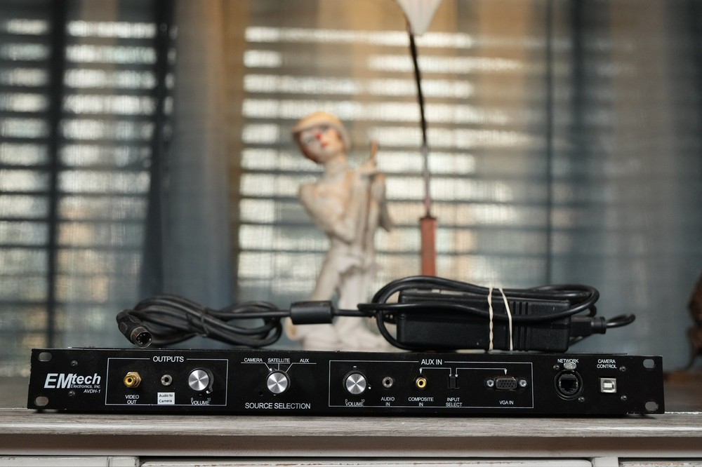 EMtech Audio Video Distribution Webcast Satellite Broadcast LDS Centers AVDH-1