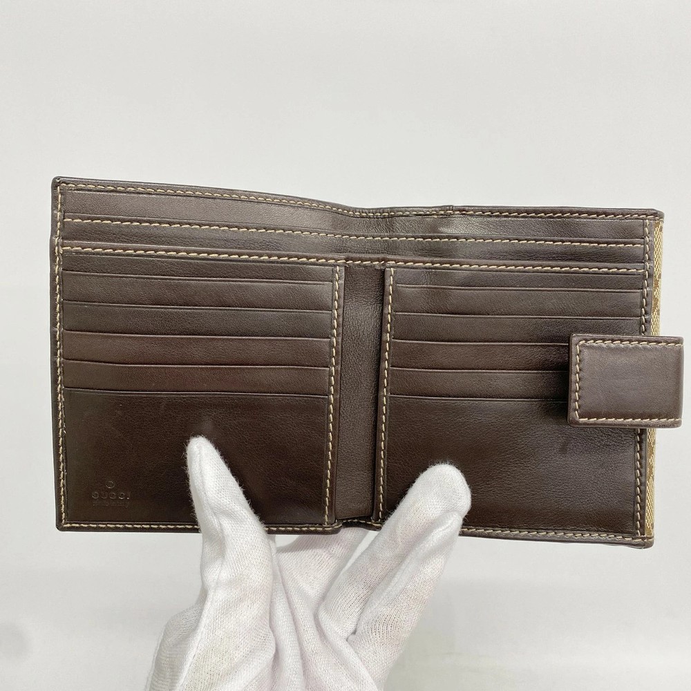 Gucci Wallet GG Canvas Interlocking