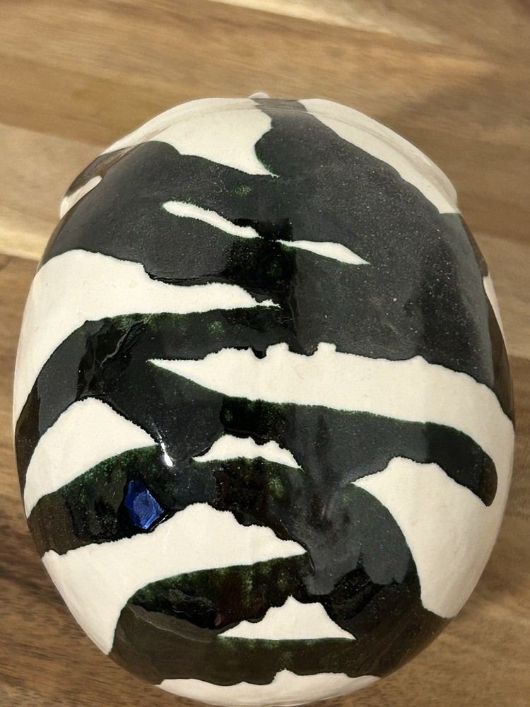 Drip Glazed Ceramic Skull (5.5” x 4.5” x 3.5”) 8 oz #3