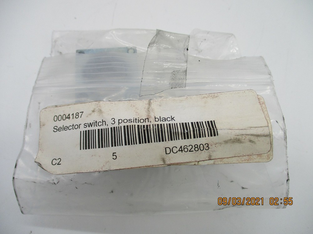New 3-position Black DC462803 Selector Switch