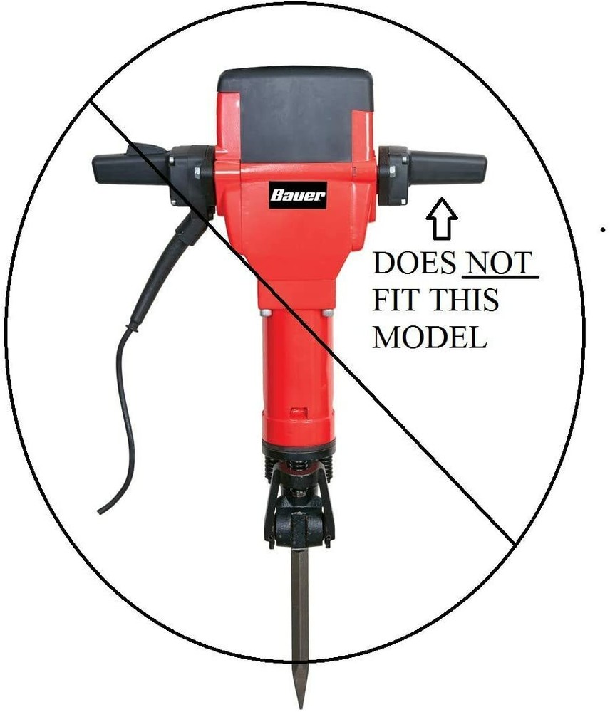 Bauer Jack Hammer Handle (Demolition) Harbor Freight 68147 & Others DEMO