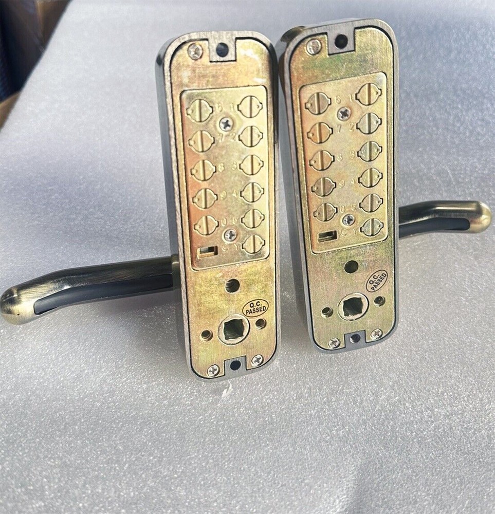 Mechanical Code Combination Keyless Double Side Entry Gate Door Lock Fence Lock