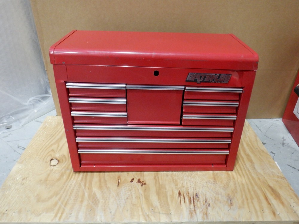 WATERLOO PROFESSIONAL WI-1000 10 DRAWER TOOLBOX NO LOCK