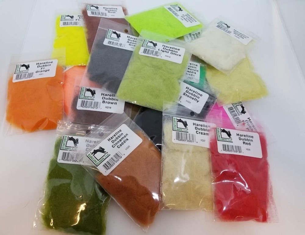 Hareline Dubbin Assorted Colors