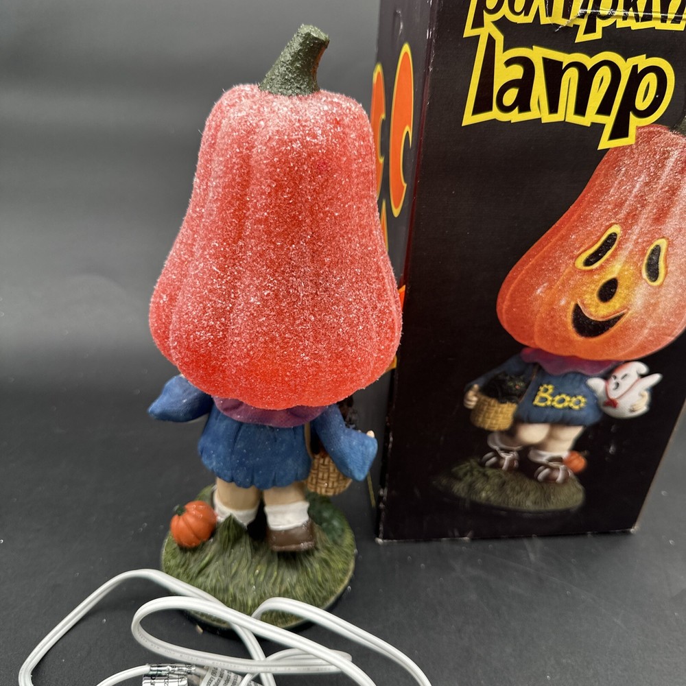 Pumpkin Head Lamp Halloween Light In Box