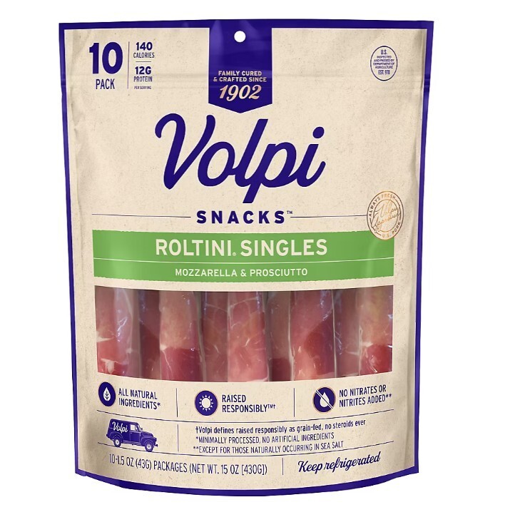 Volpi Roltini Prosciutto Wrapped Mozzarella, 10 ct.