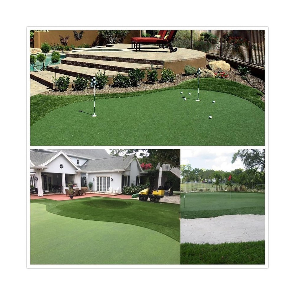 Golf Putting Green Turf (0.47" Custom Size) Multi-use Artificial Grass Carpet...
