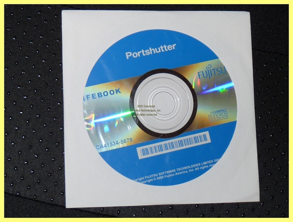 FUJITSU PORTSHUTTER V2 DATA LEAK PREVENTION INPUT OUTPUT SECURITY CA41534-5679