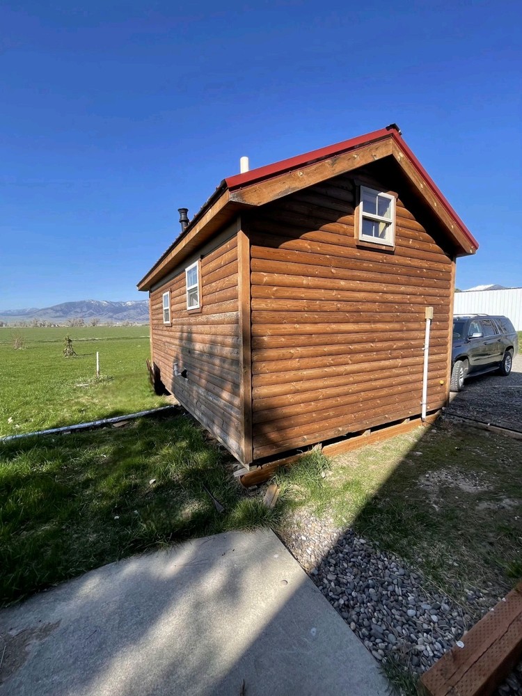 Tiny Cabin ready to live in!