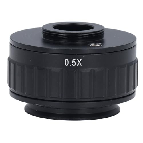 C Mount Adapter Microscope Adapter CTV Microscope Lens Camera Interface 0.5X