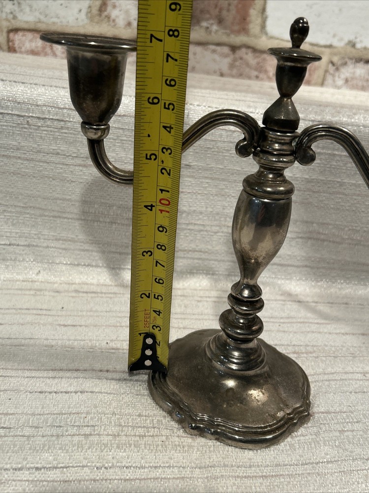 Vintage Silver Plated Candelabra