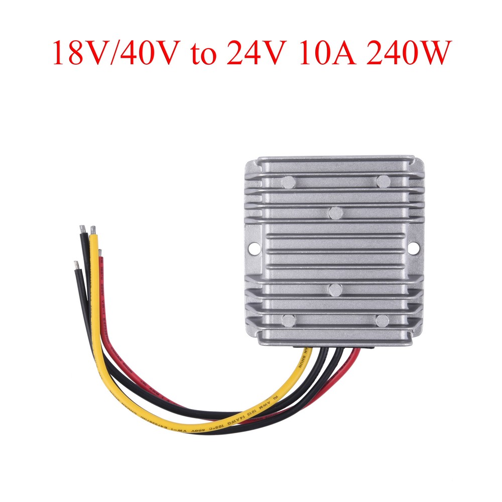 DC 18V/40V to 24V Power Converte Auto Boost Buck Regulator Stabilizer Module