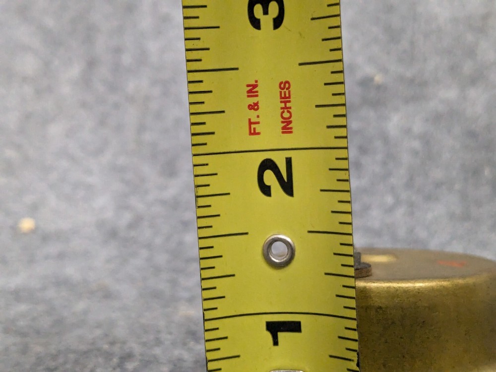 Vintage Density Indicator Panel Guage - Made in USA