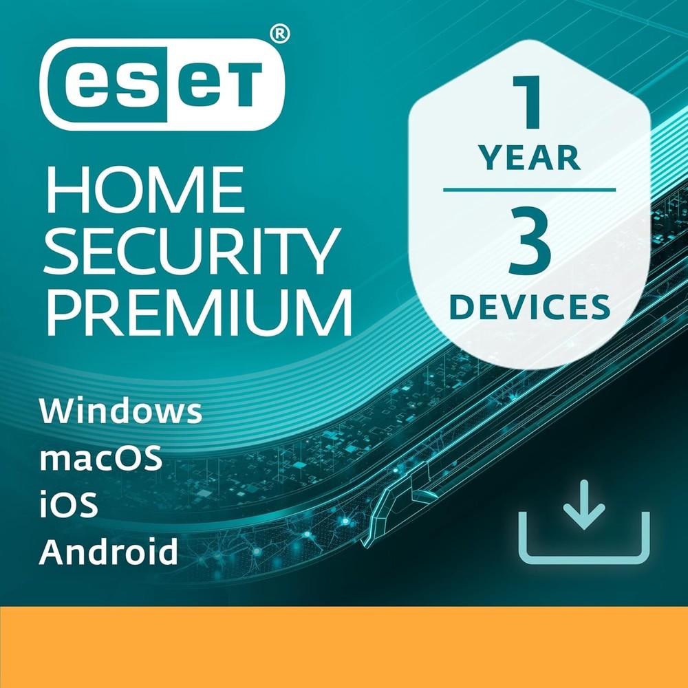 ESET HOME Security Premium 2024 3 Devices 1 Year Activation Code Email & Post
