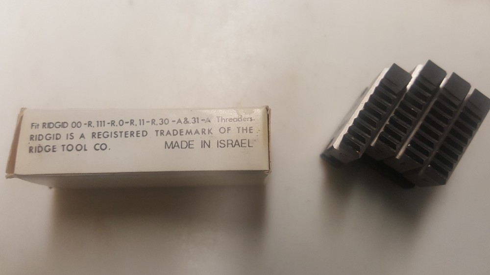 Ridgid NPSM 1" Threader Dies