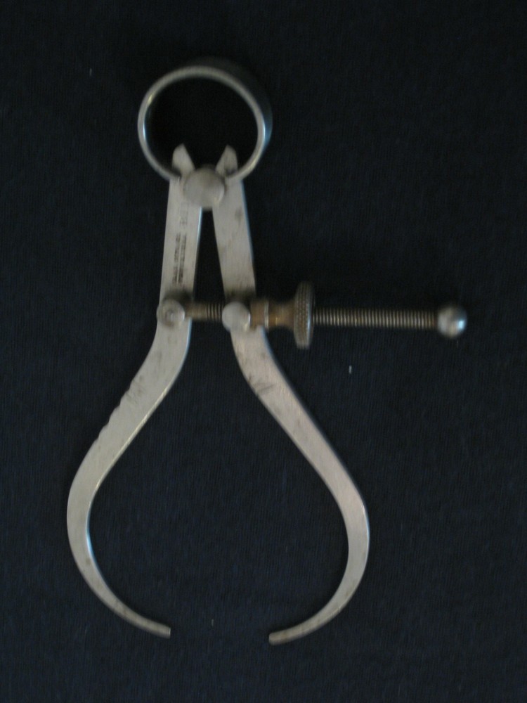 BROWN & SHARPE 811 4" OUTSIDE CALIPERS NICE!