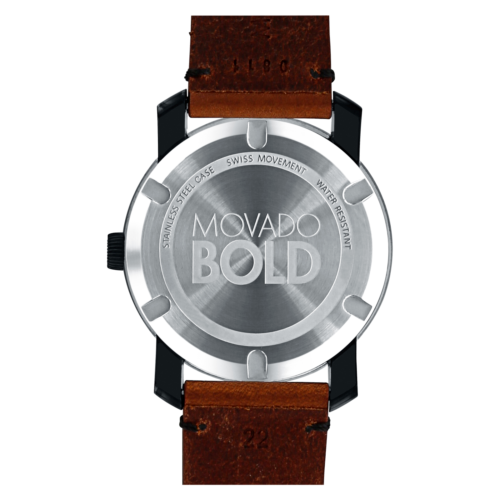 Movado Bold Style Crown Black