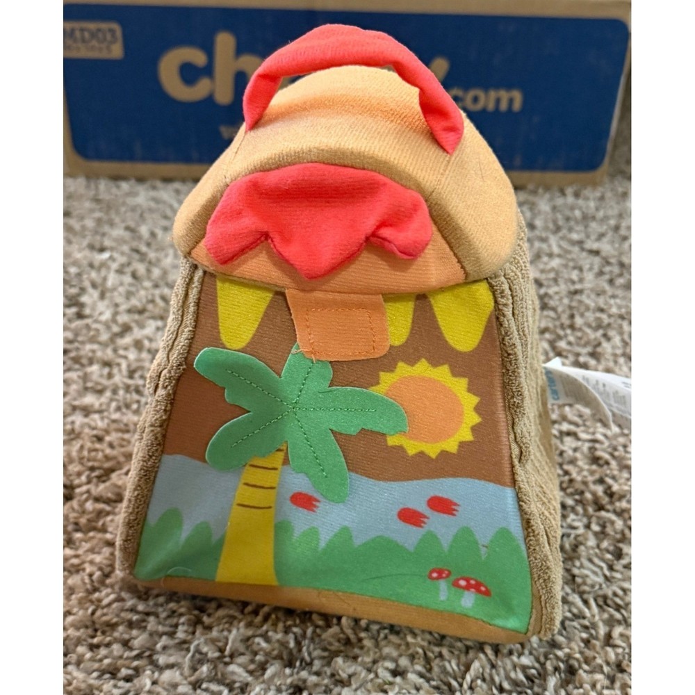 Carter's Plush Dinosaur Volcano Carrying Case