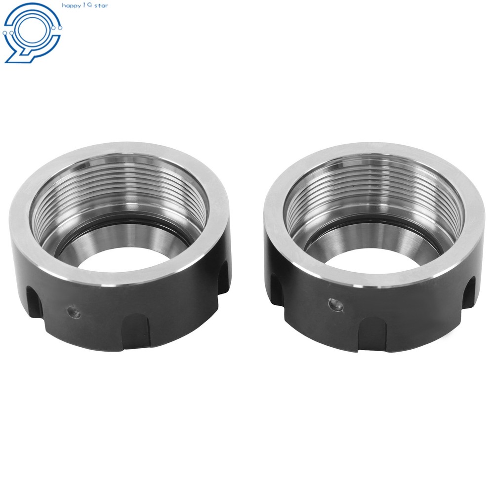 2 Pack ER32UM Collet Nut Set for Precision CNC Tool Holder