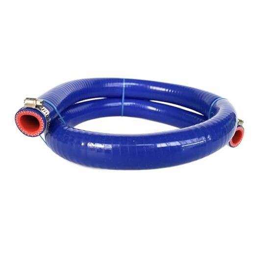 High Temp Reinforced Silicone Heater Hose Radiator 19MM (3/4") X 3.28FT Blue